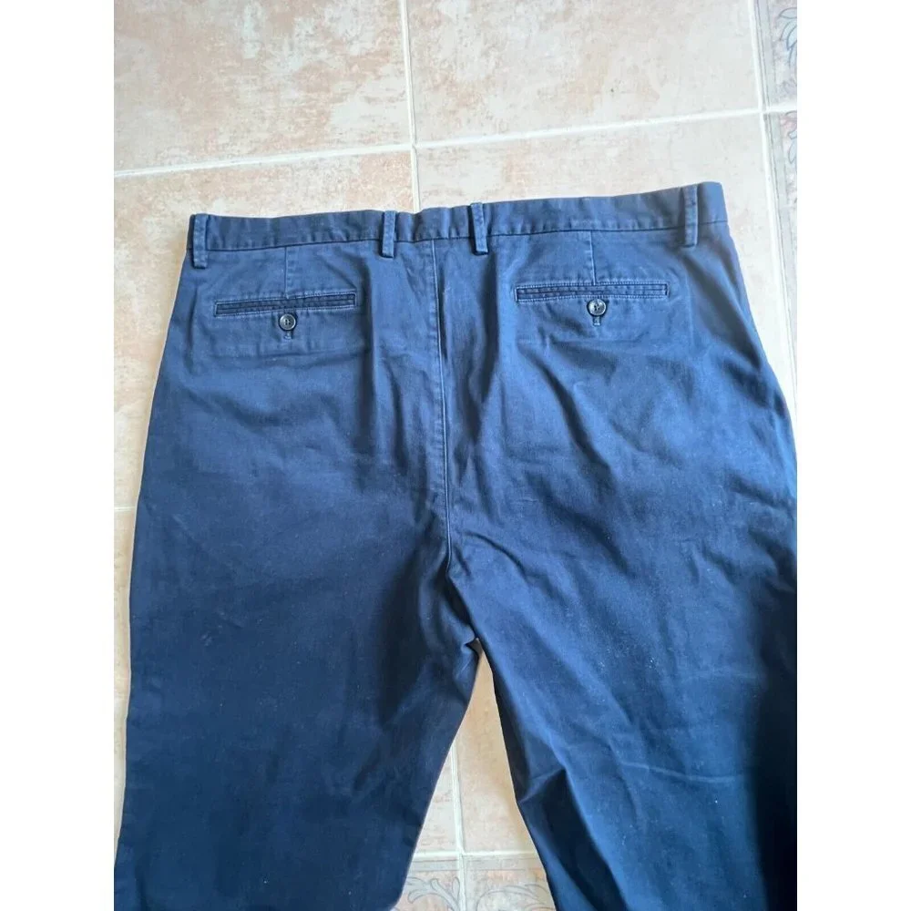 Banana Republic Vintage straight blue navy‎ cotton blend pants Men size 38x29